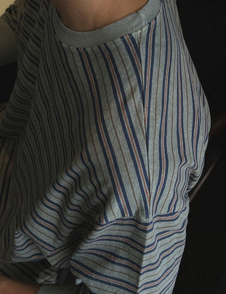 Brit Pigment Striped Long Sleeve Tee (3 colors)
