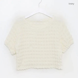 Embossed T-shirt