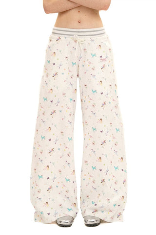 [Moromoro2] Horse & Rabbit Print Sweatshirt  Set