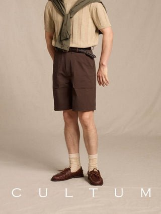 [CULTUM] Lightweight Stretch Outdoor Shorts