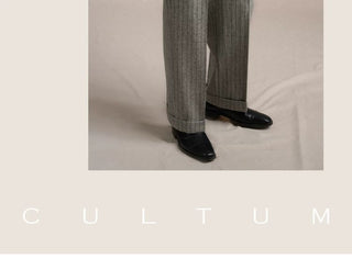 [CULTUM] Heavyweight Wool Double Pleat Trousers