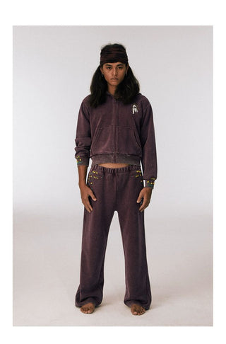 [CONP] Jamaica Beaded Zip-Up Sweatshirt