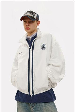 [MASONPRINCE] Crest Logo Sport Track Jacket