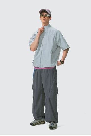 [Monterest] Stand Collar Breathable Zip-Up Jacket