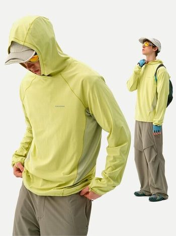 [Monterest] UPF50+ Quick-Dry Hooded Sun Shirt