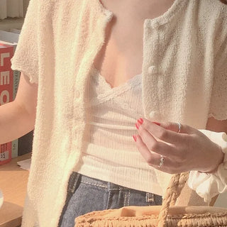 Towel cardigan