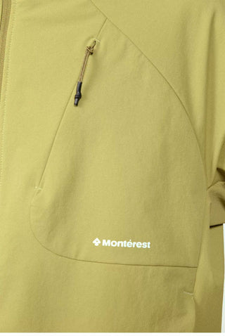 [Monterest] Fleece-Lined Water-Resistant Softshell Jacket