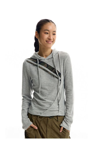 CONP Patchwork Camouflage Hoodie