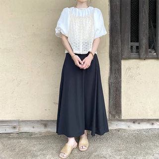 Volume puff blouse