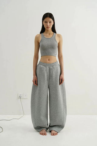 [MASONPRINCE] Heavyweight Air Layer Wide Pants