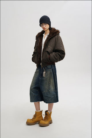 [MASONPRINCE] Workwear Structure Denim Pants