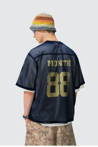 [Monterest] Mesh Jersey Short Sleeve Tee