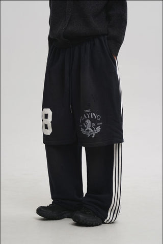 [MASONPRINCE] Two-Way Athletic Pants