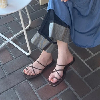 X-strap sandals