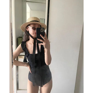 Ribbon Rattan Hat