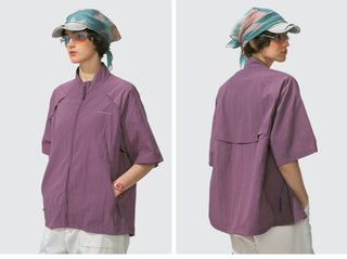 [Monterest] Stand Collar Breathable Zip-Up Jacket