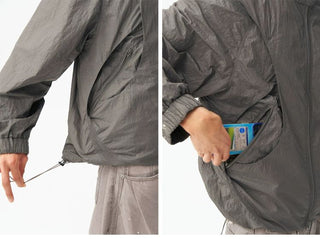 [Monterest] Outdoor Reflective Logo Spiral Jacket