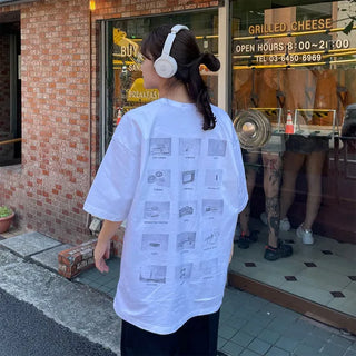 Simple Picture Short-Sleeved T-Shirt