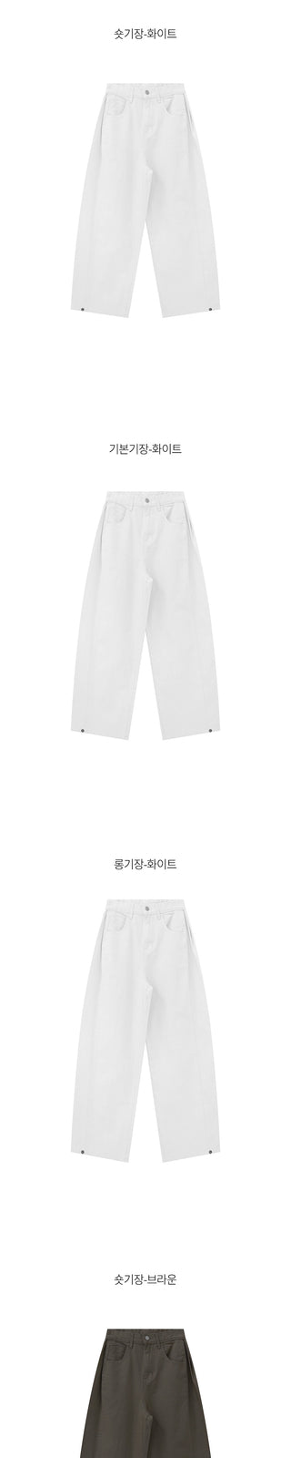 Wide-leg pants with side pleats