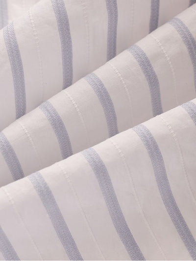 [CULTUM] Striped Easy-Care Shirt