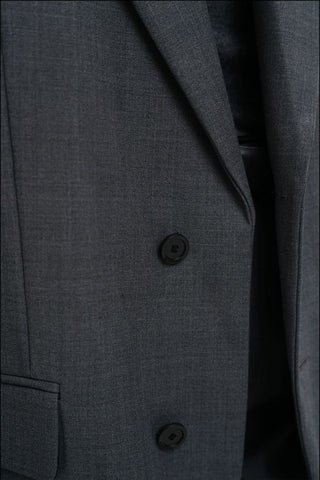 [MASONPRINCE] Arc-cut Structured Blazer/Pants