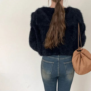 Sailor Cropped Cardigan