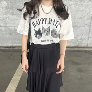 Happy Mate Cat T-Shirt