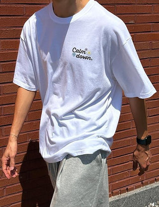 Calmdown thin short-sleeve t-shirt (size 5)