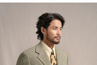 [CULTUM] Heavyweight Wool Herringbone Blazer