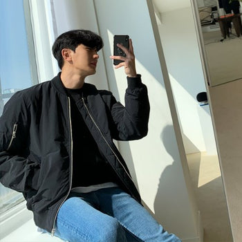DAILY . MA1 bomber jacket