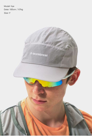 [Monterest] Lightweight Reflective Logo Sport Cap