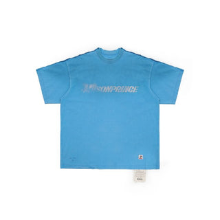 [MASONPRINCE] Graffiti Label Washed Cotton Tee