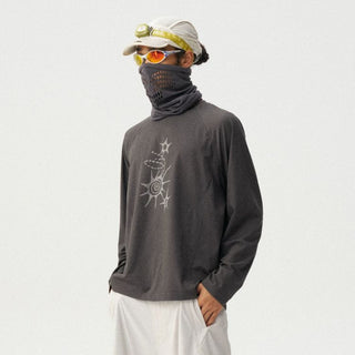 [Monterest] Waffle Knit Quick-Dry Long Sleeve Tee