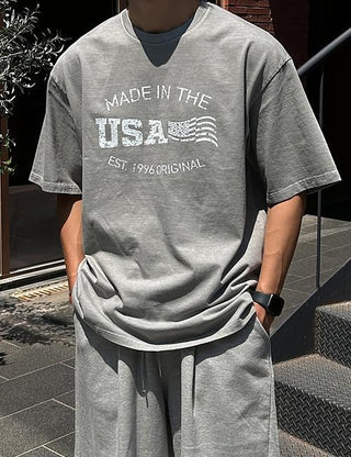 USA MADE Pigment Short Sleeve T-shirt (5 sizes)