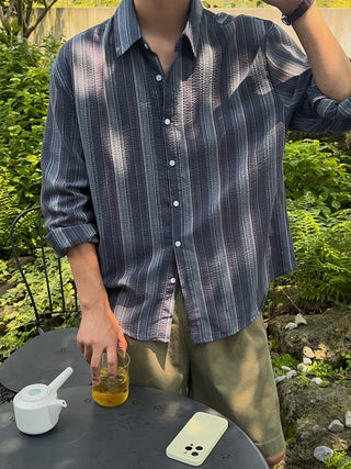 Bird Multi-Stripe Shirt