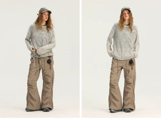[Monterest] Mohair Blend Openwork Starfish Sweater