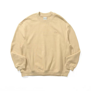 [Monterest] Relaxed Fit Logo Embroidered Sweatshirt