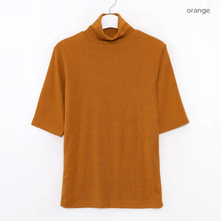 Turtleneck Half T-shirt