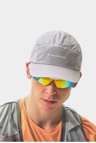[Monterest] Lightweight Reflective Logo Sport Cap