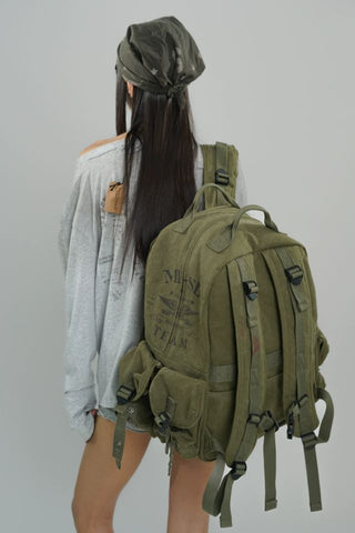 [MASONPRINCE] Graffiti Tactical Backpack