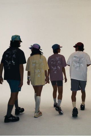 [Monterest] Quick-Dry Reflective Print T-Shirt