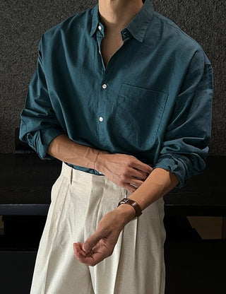Finns ICE Linen Oversized Shirt (cool fabric)