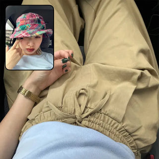 Unisex elasticated cotton pants