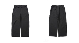 [Monterest] Relaxed Fit Drawstring Knit Sweatpants