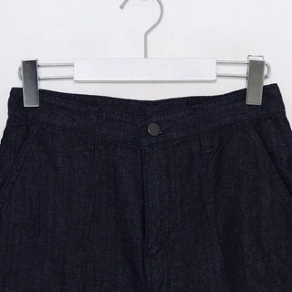 Short denim pants