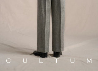 [CULTUM] Heavyweight Wool Double Pleat Trousers