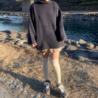 Basic knee-high socks