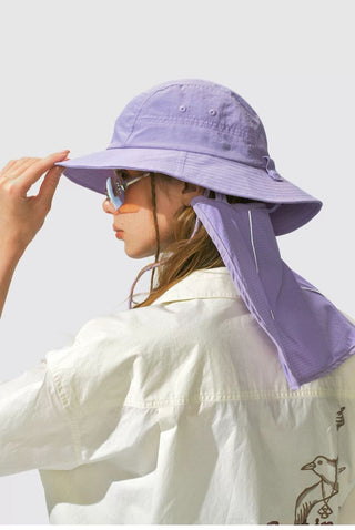 [Monterest] Outdoor Sun Hat with Detachable Neck Flap
