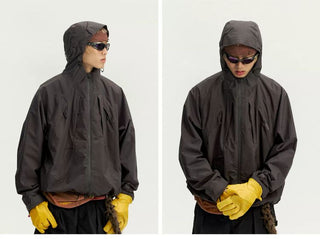 [Monterest] C6 Water-Repellent Hooded Shell Jacket
