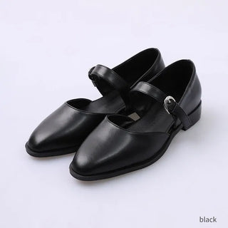 Basic Mary Jane Flat Shoes